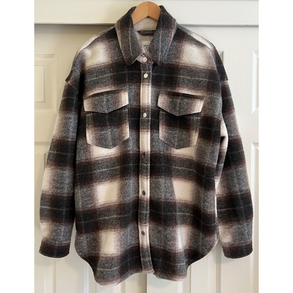 Abercrombie Plaid Shacket